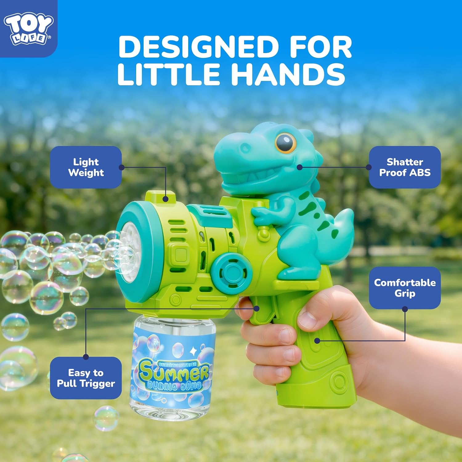 Detalle 2 de TOY Life Bubble Guns 2-Pack