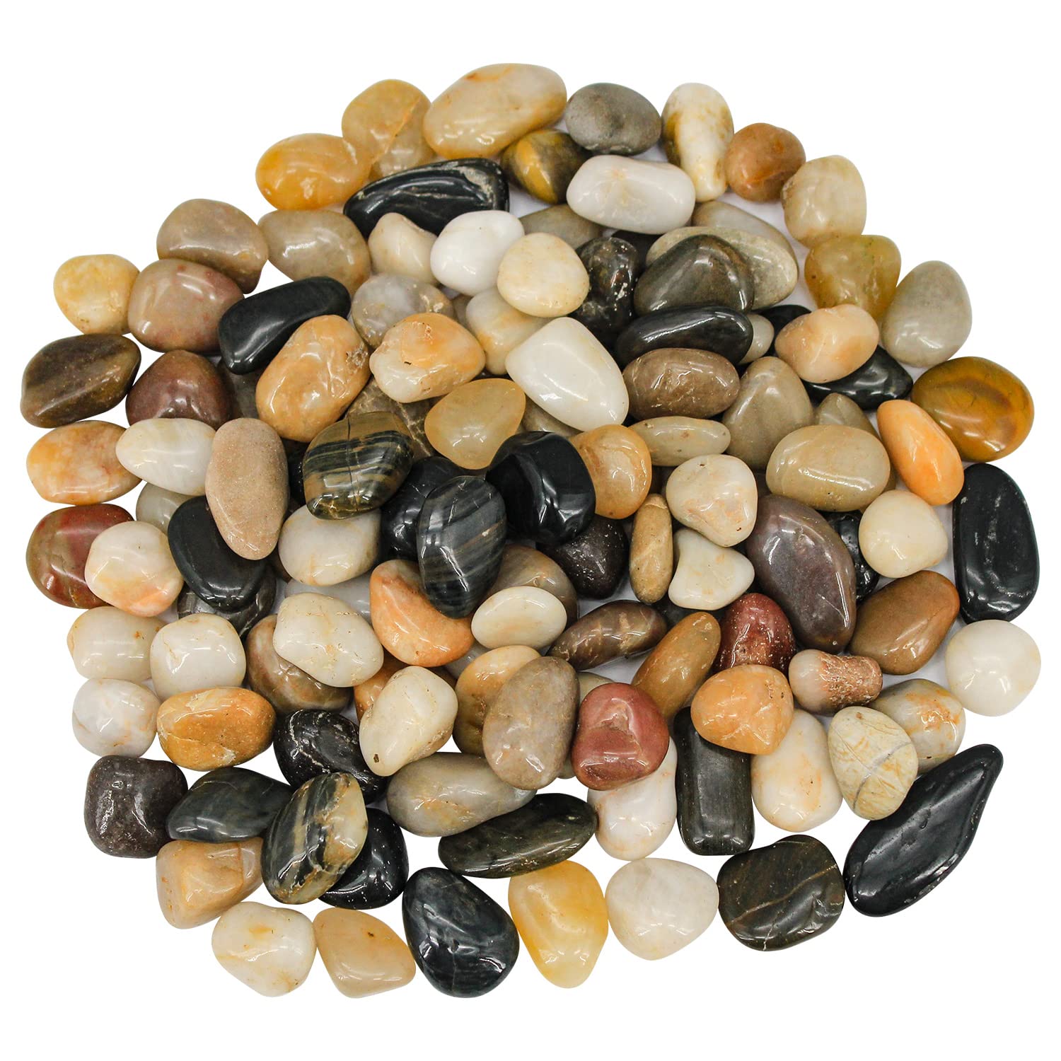 Detalle de Virekm stone-2 River Rocks for Succulents, Vases, and Garden Decor
