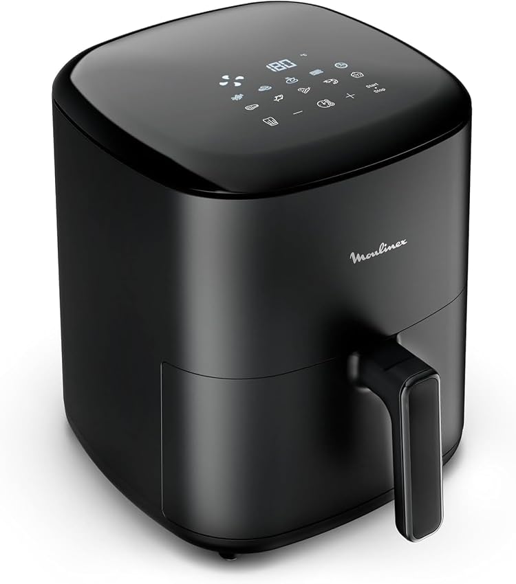 Detalle de Moulinex Easy Fry Max 5L 🍟 – Freidora sin aceite, ahorro energético
