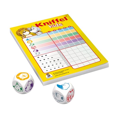 Detalle 2 de Schmidt Kniffel Kids (51245) – Jeu de société à dés pour enfants