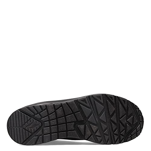 Thumbnail 6 de Skechers Damen Uno Stand On Air Weit Trainers – Schwarz Durabuck Mesh, Weit 38 EU
