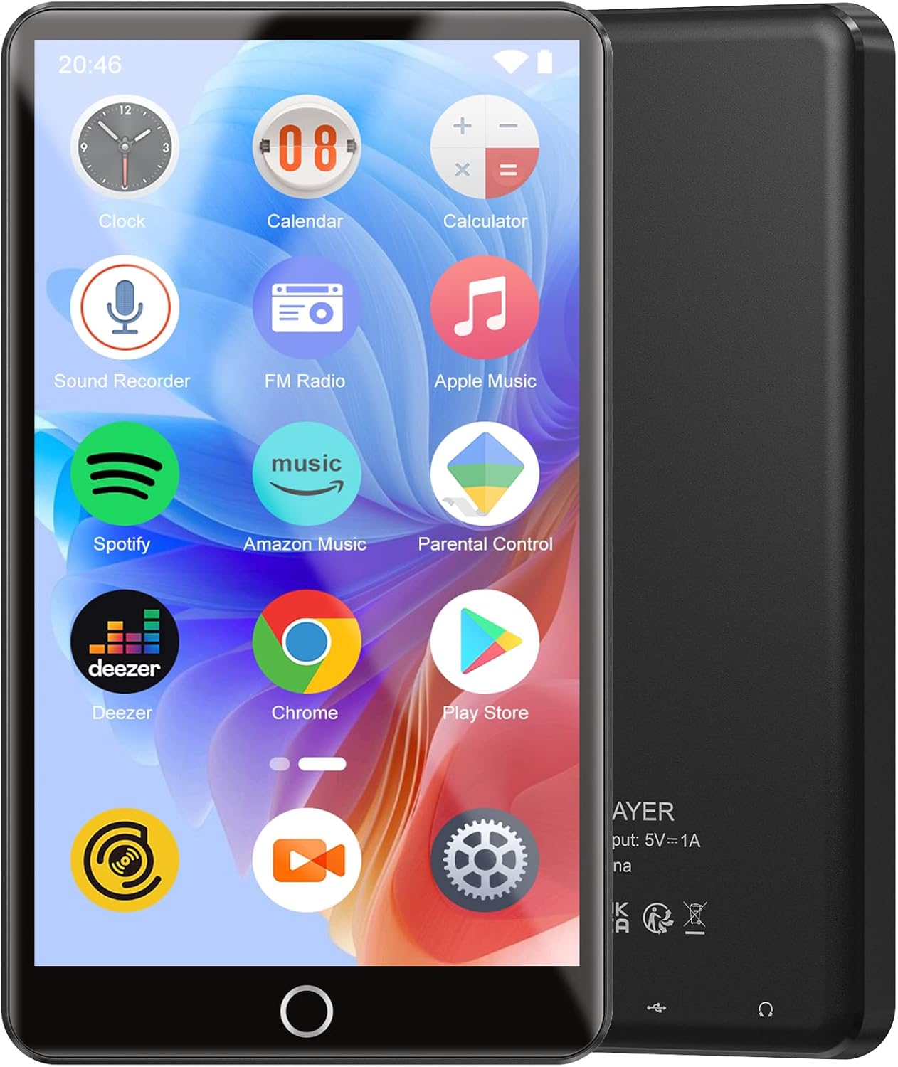 96GB MP3 Player Android con Bluetooth WiFi