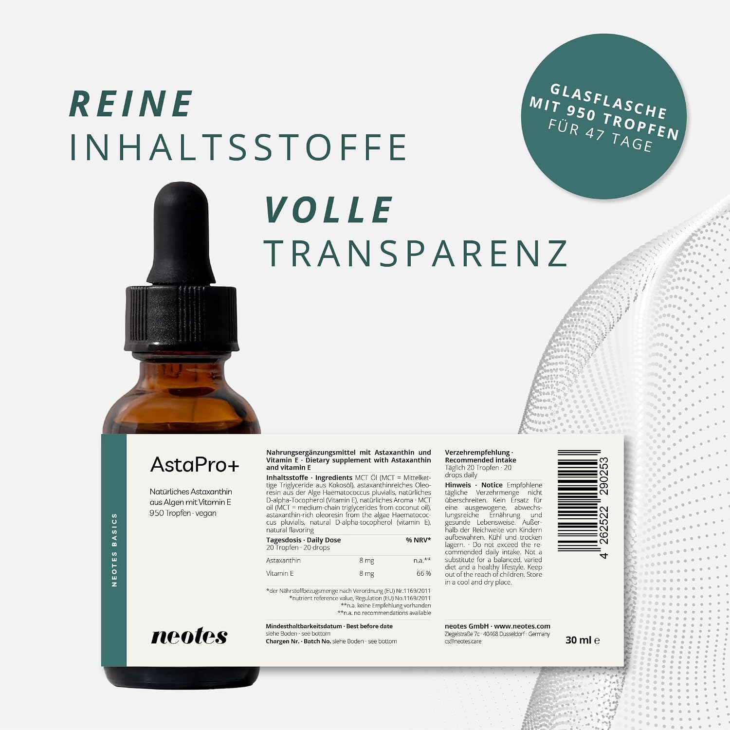 Thumbnail 4 de Astaxanthin Öl neotes AstaPro+ 8 mg