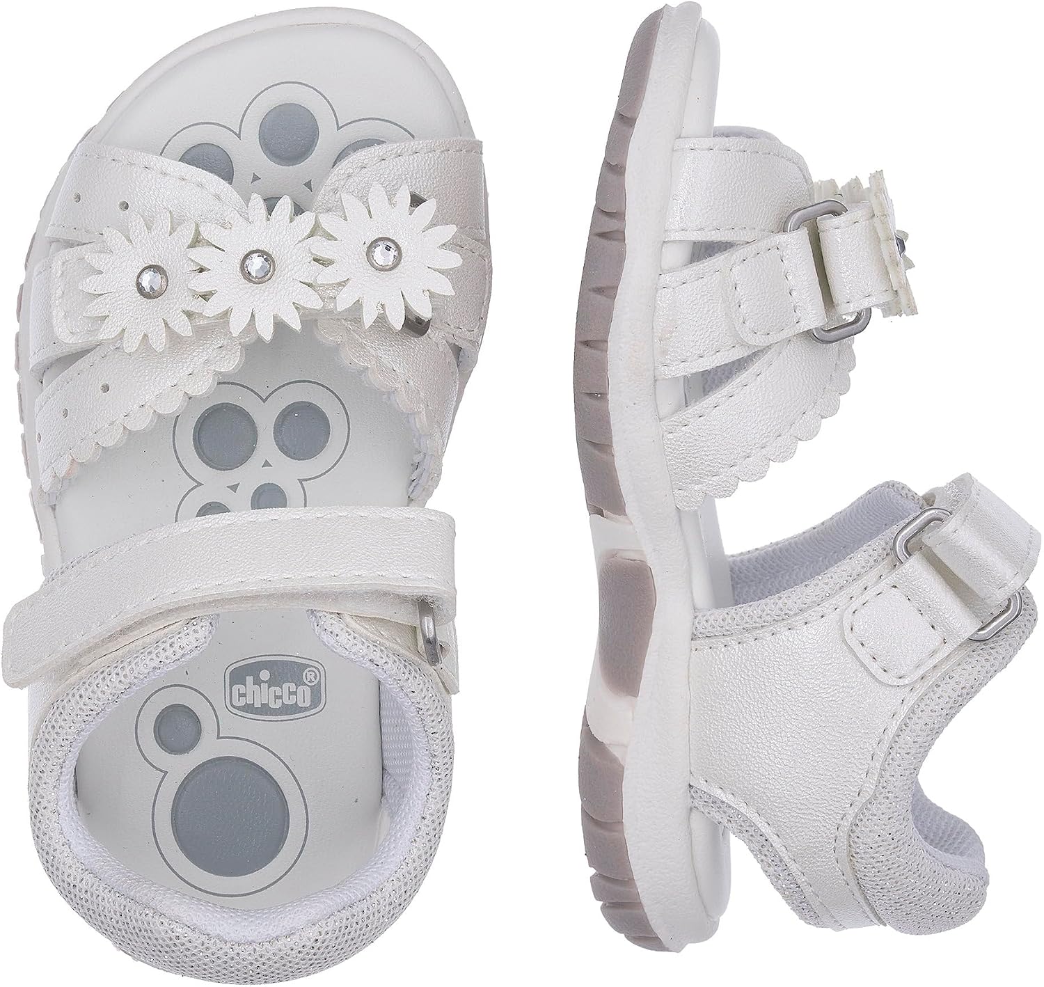 Detalle de Chicco Sandali Bambine e Ragazze 261_2 con Doppio Strappo – Comfort e stile casual