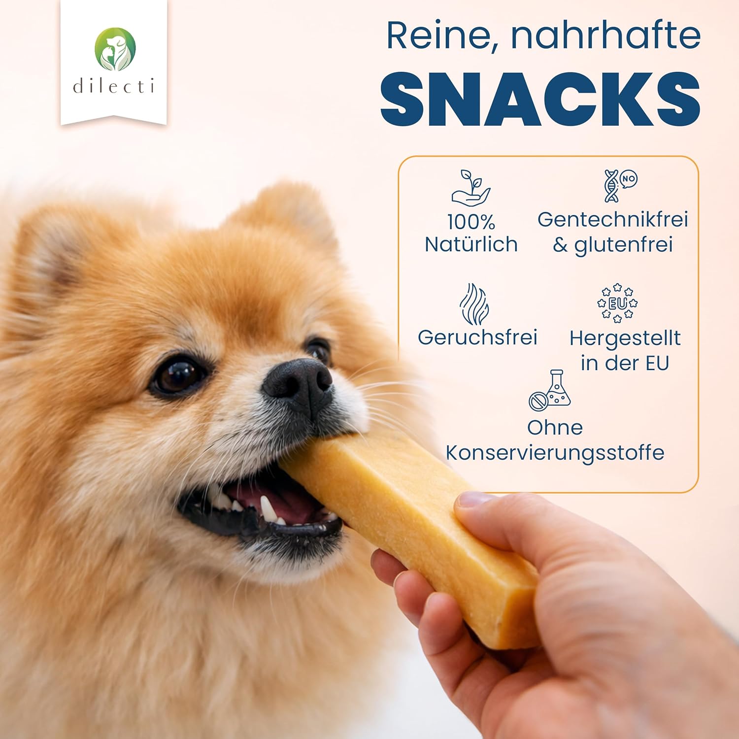 Thumbnail 4 de Dilecti S Kauknochen 5er‑Pack für Hunde 🦴