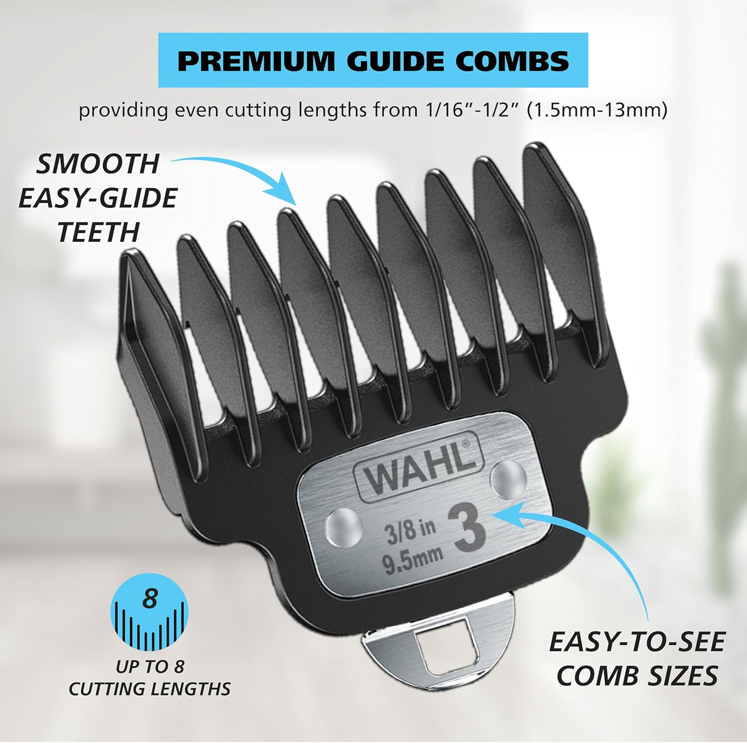 Thumbnail 6 de Wahl Pro Series High Visibility Trimmer (Forever Blade) – Lithium-Ion, Waterproof Beard Trimmer Grooming Kit