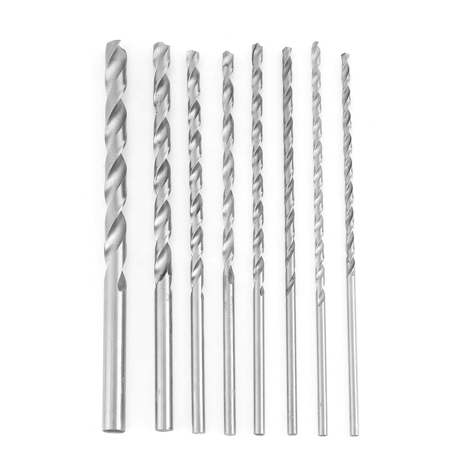 Thumbnail 1 de Yosoo Health Gear extra lange spiraalborenset, 8 maten van 4–10 mm