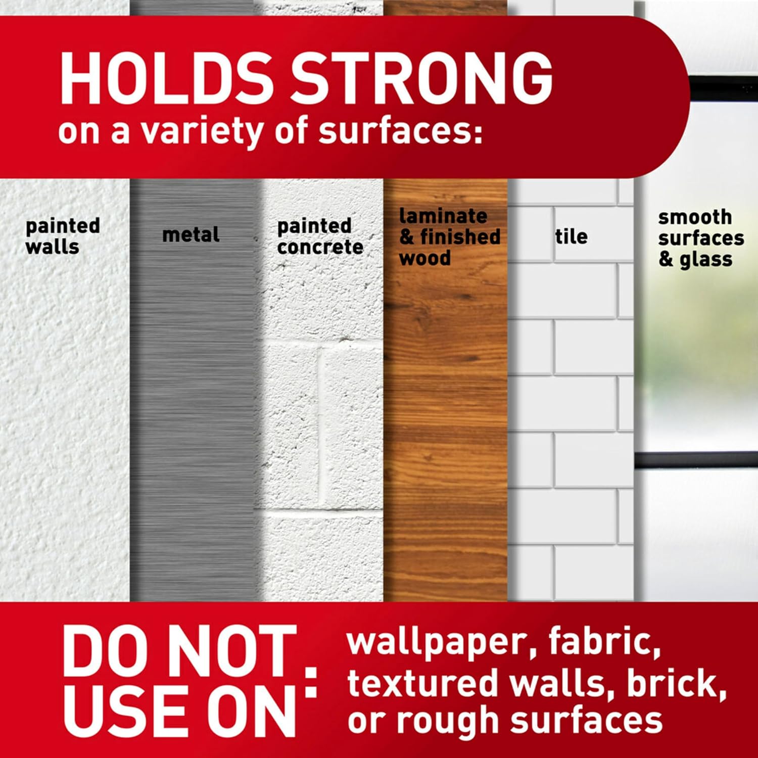 Thumbnail 3 de Command 15 lb Large Picture Hanging Strips (28 Strips) — Damage-Free Wall Hangers for 24 x 36 Inch Frames