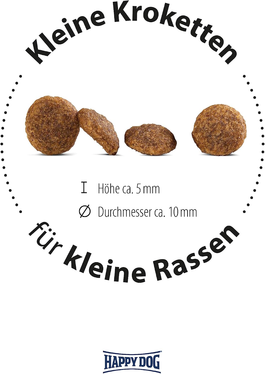 Detalle de Happy Dog Sensible Mini France 800 g