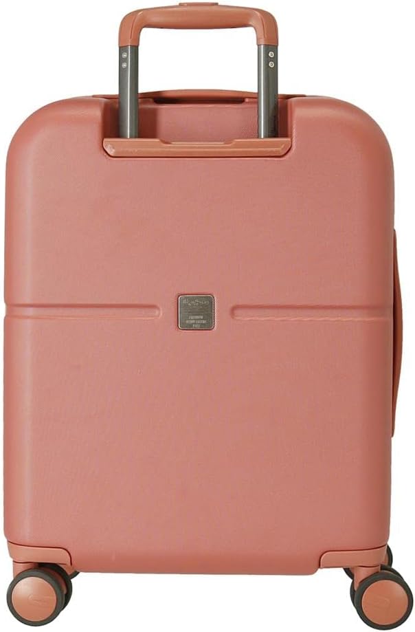 Detalle de Pepe Jeans Laila Valigia da cabina 40 x 55 x 20 cm, rossa – ABS leggera e con chiusura TSA