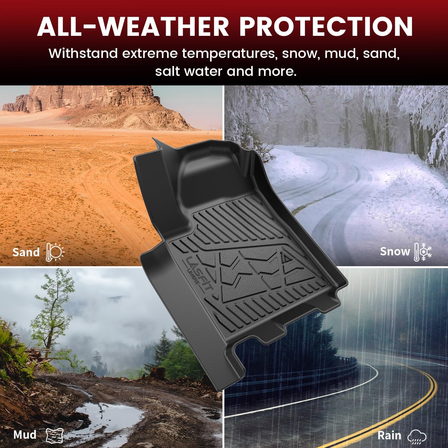 Thumbnail 6 de LASFIT TPE Floor Mats