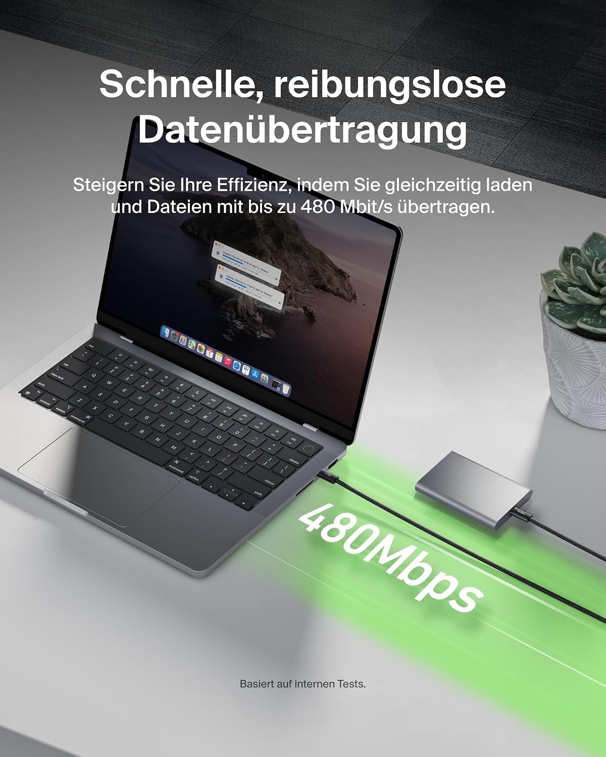 Thumbnail 6 de Belkin BoostCharge USB‑C 240W 1,5 m