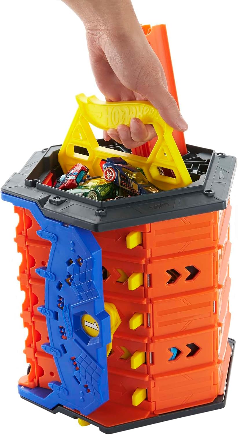 Detalle de Hot Wheels Rollout Raceway Trackset für 4+