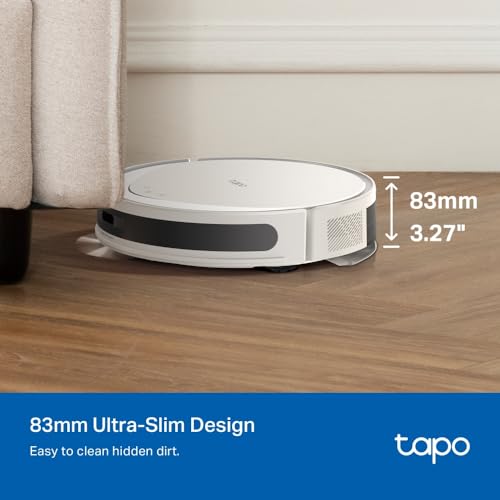 Detalle 1 de Tapo RV20 MAX Plus 🤖 Aspirador con autovaciado y láser