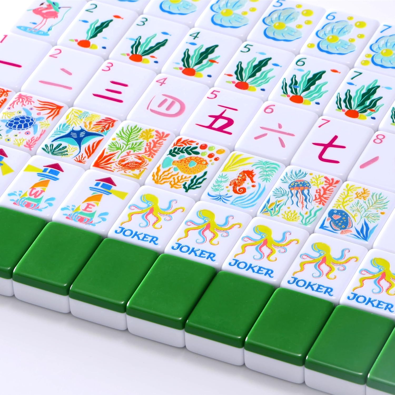 Detalle 2 de American Mahjong Set with 160 Tiles