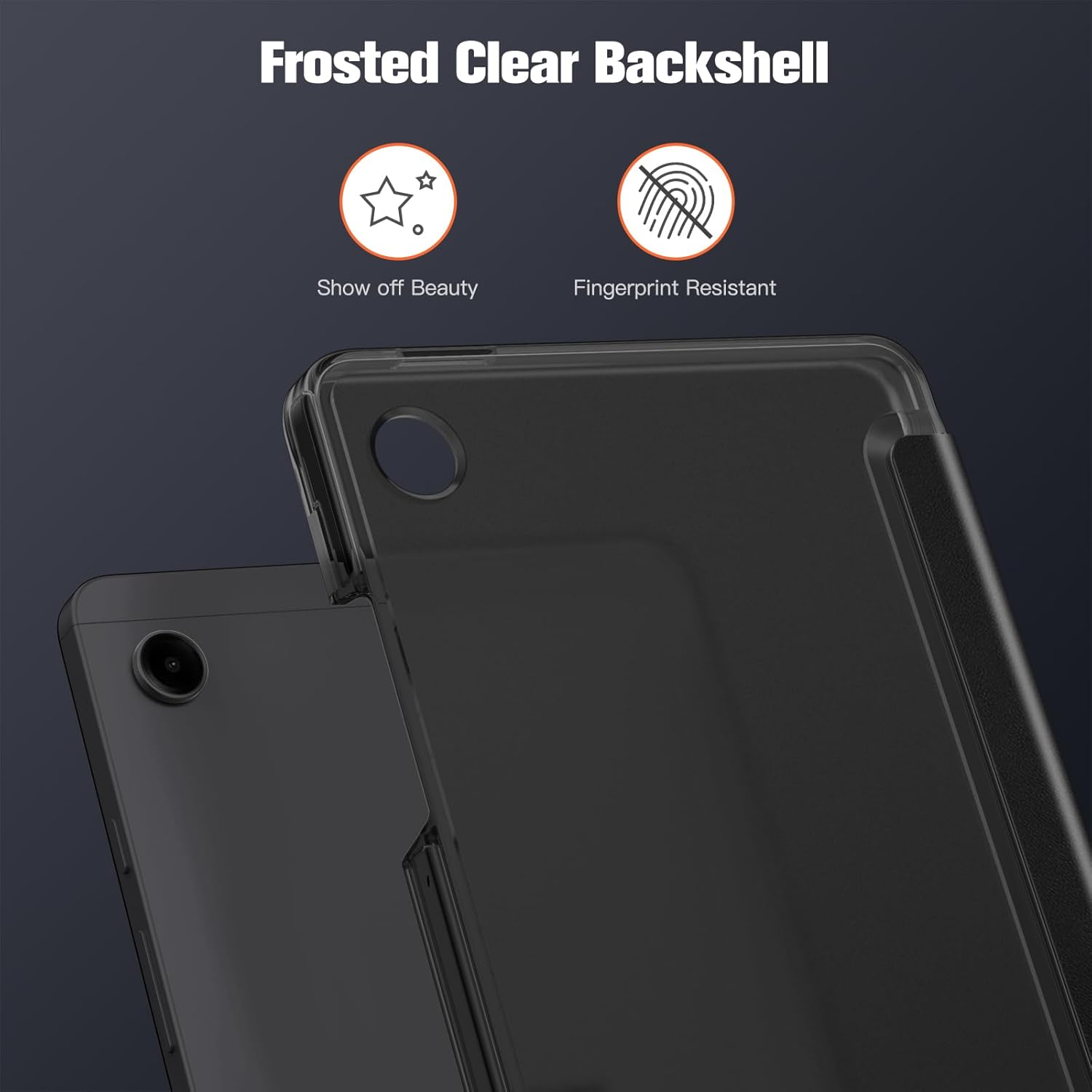 Detalle de FINTIE Case for Samsung Galaxy Tab A11 8.7 inch (2025) / Tab A9 8.7 inch – Ultra-thin Protective Case with Translucent Back