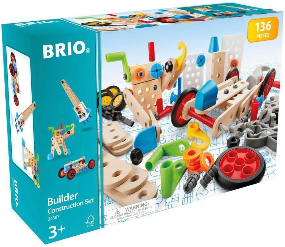 Detalle 2 de BRIO Builder 34587 136 Teile Konstruktionsspielzeug
