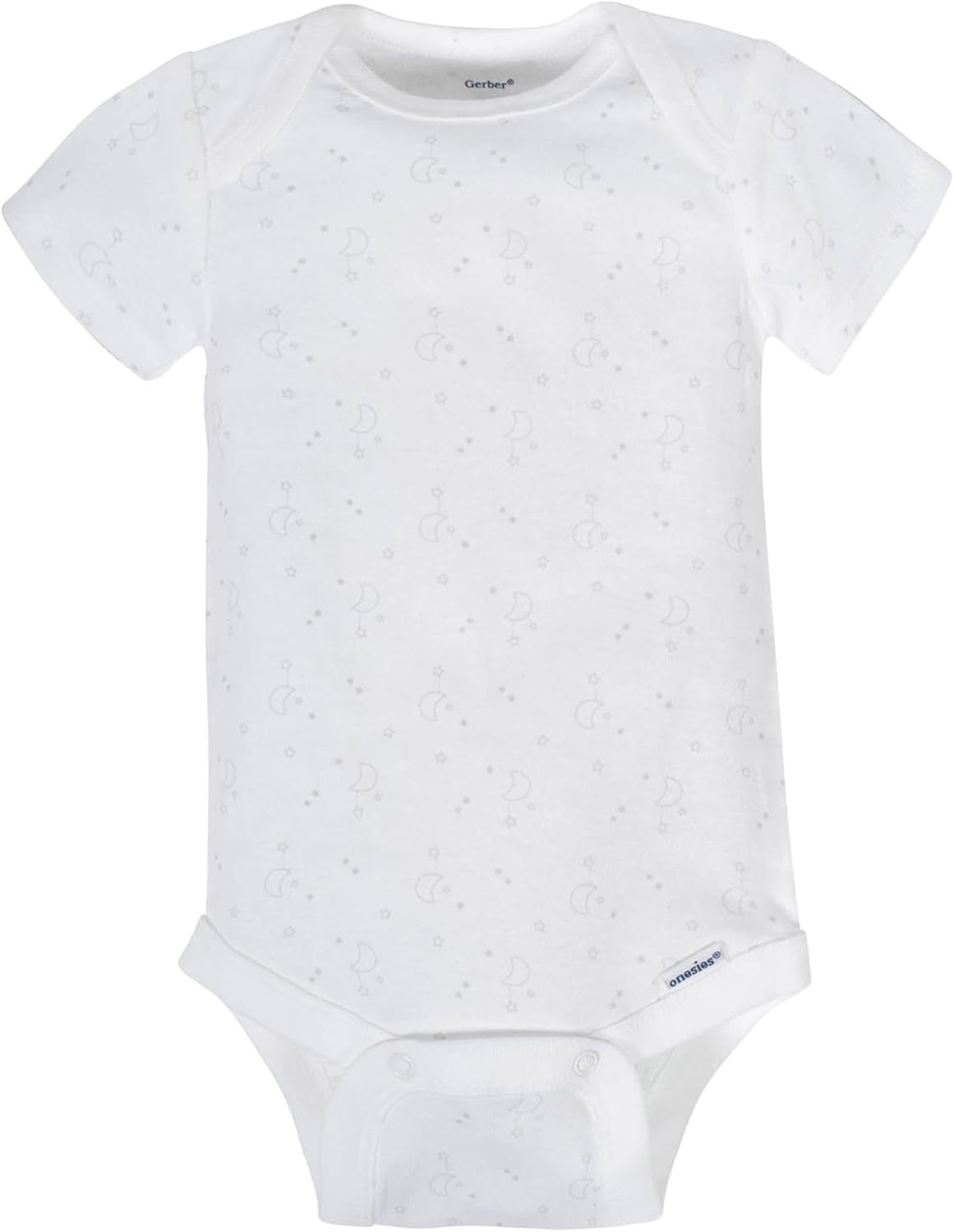 Detalle 2 de Gerber 8 pack Baby Neutral ANIMALS Short Sleeve Onesies