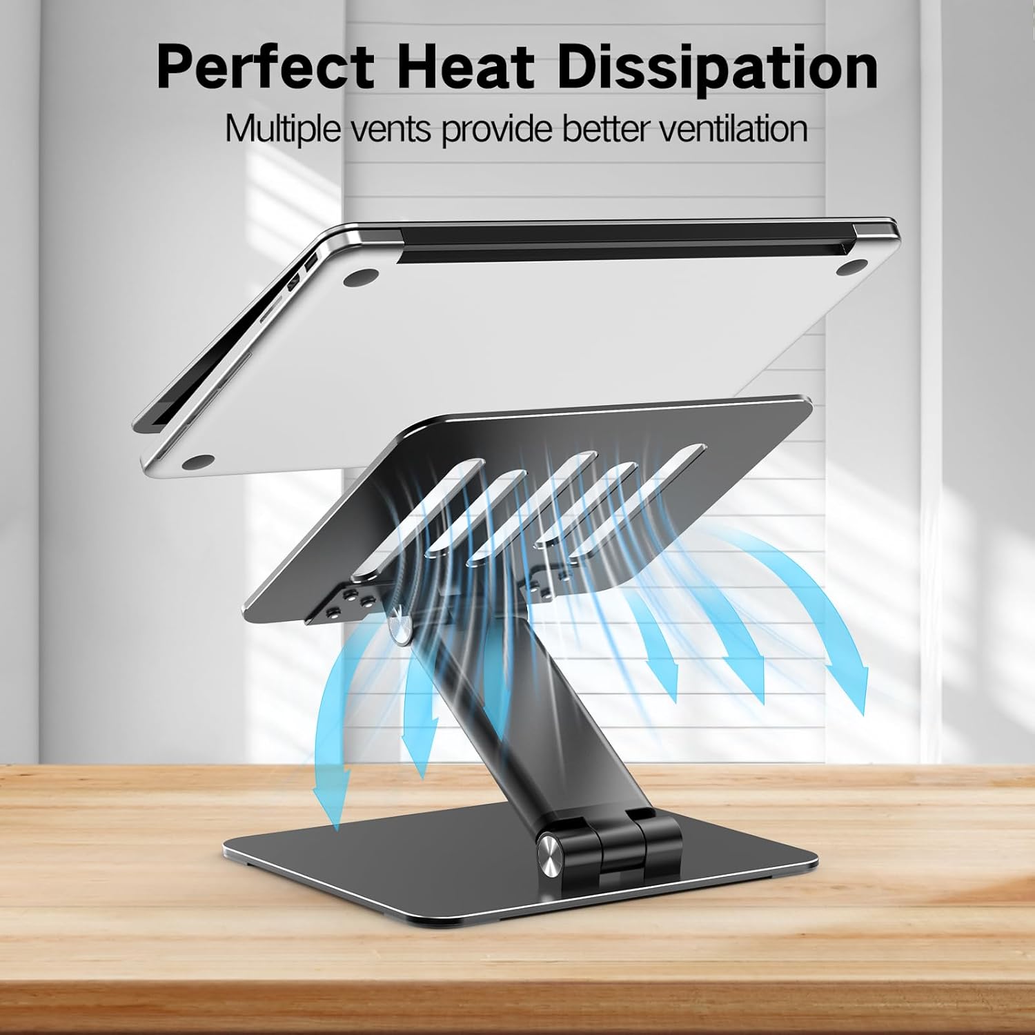 Detalle 2 de Tonmom laptop stand, adjustable ergonomic stand