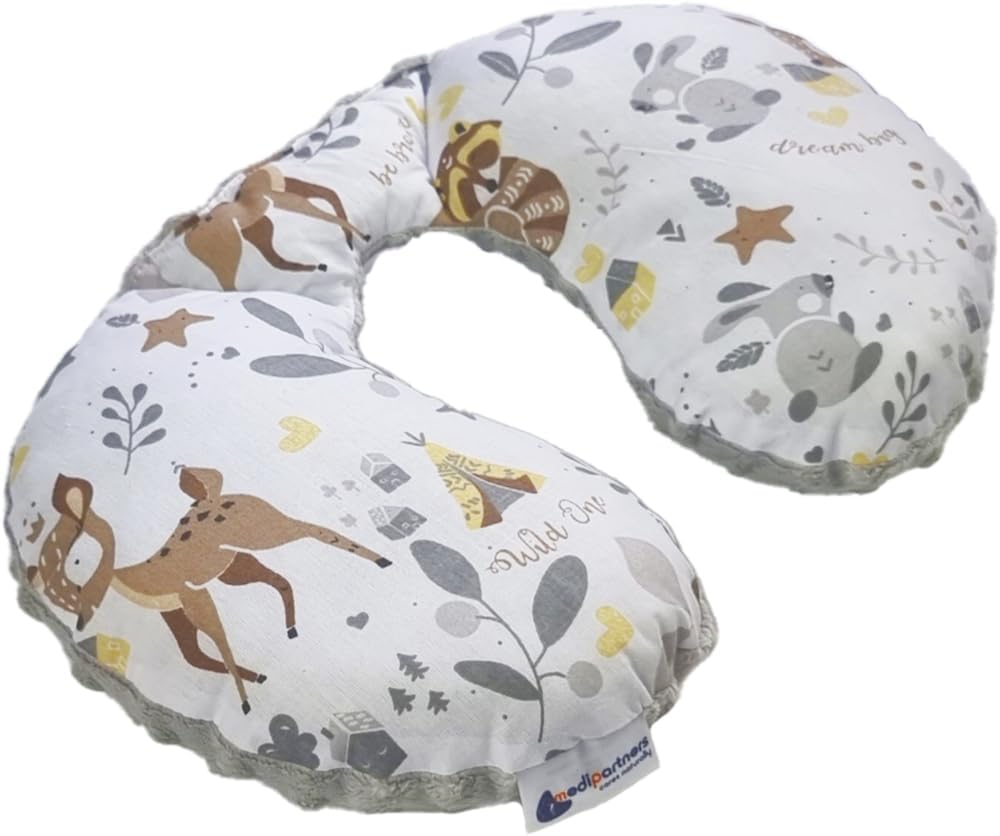 Medi Partners Cuscino per Collo Bambini 100% Cotone