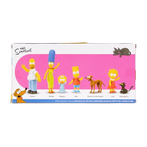 Thumbnail 6 de Pack familiar de figuras de Los Simpson a escala 6,35 cm de Jakks Pacific