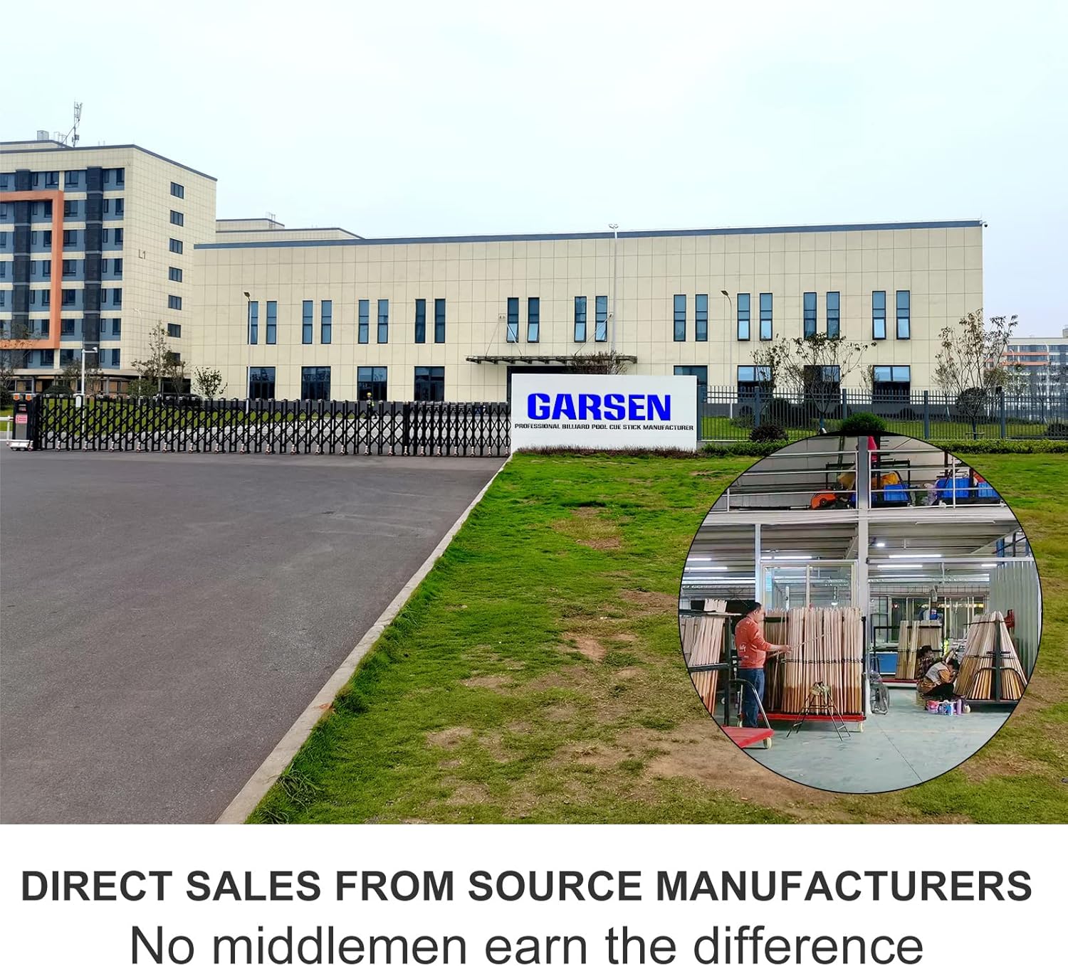 Thumbnail 2 de GARSEN Stecca da biliardo 147,3 cm 🎱