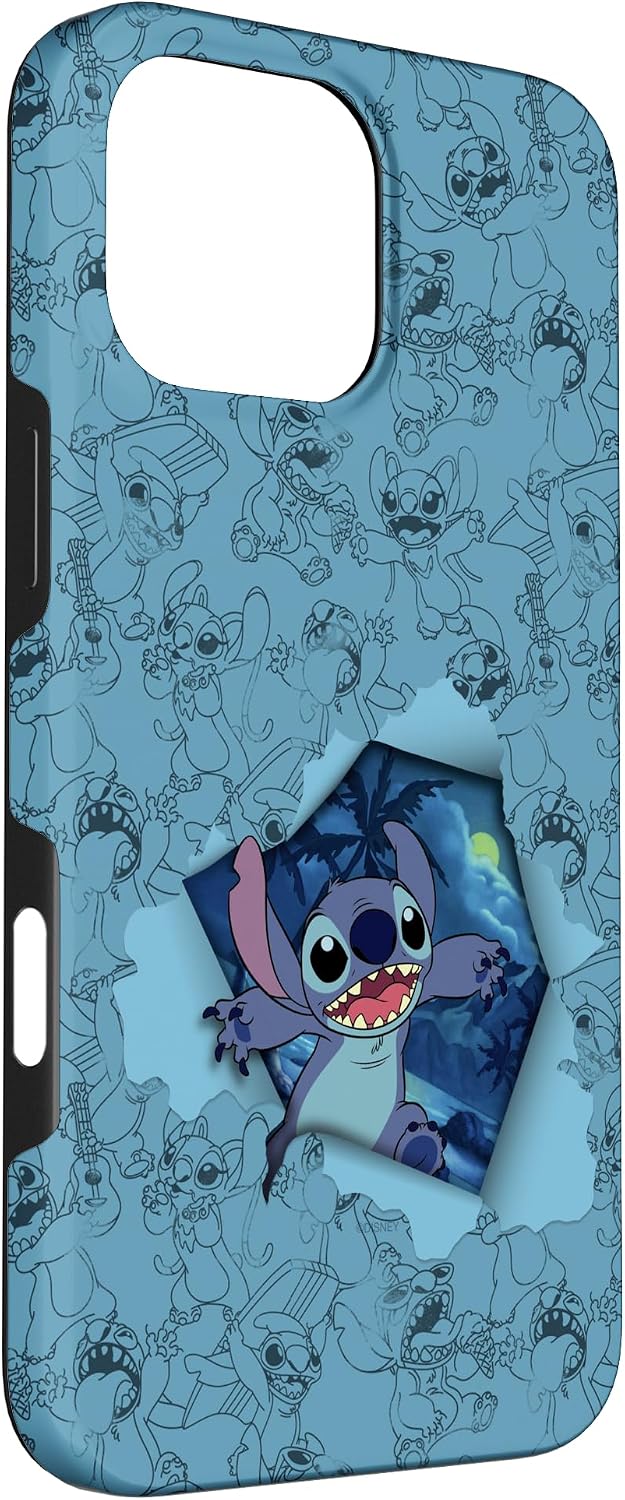 Detalle 1 de Disney Lilo & Stitch Tropical Funda iPhone 16 Pro