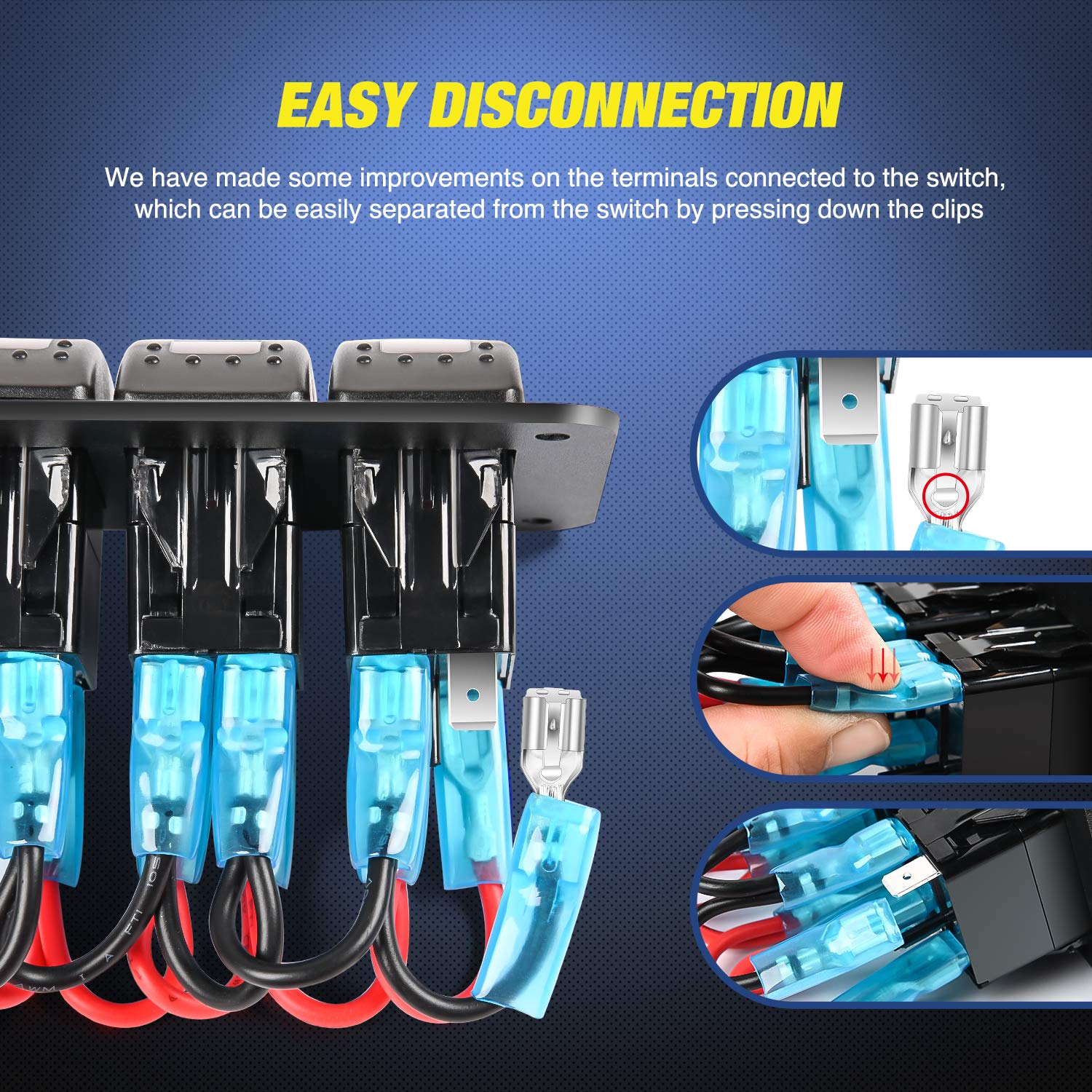 Thumbnail 6 de Nilight 16AWG Wiring Harness Kit 12V