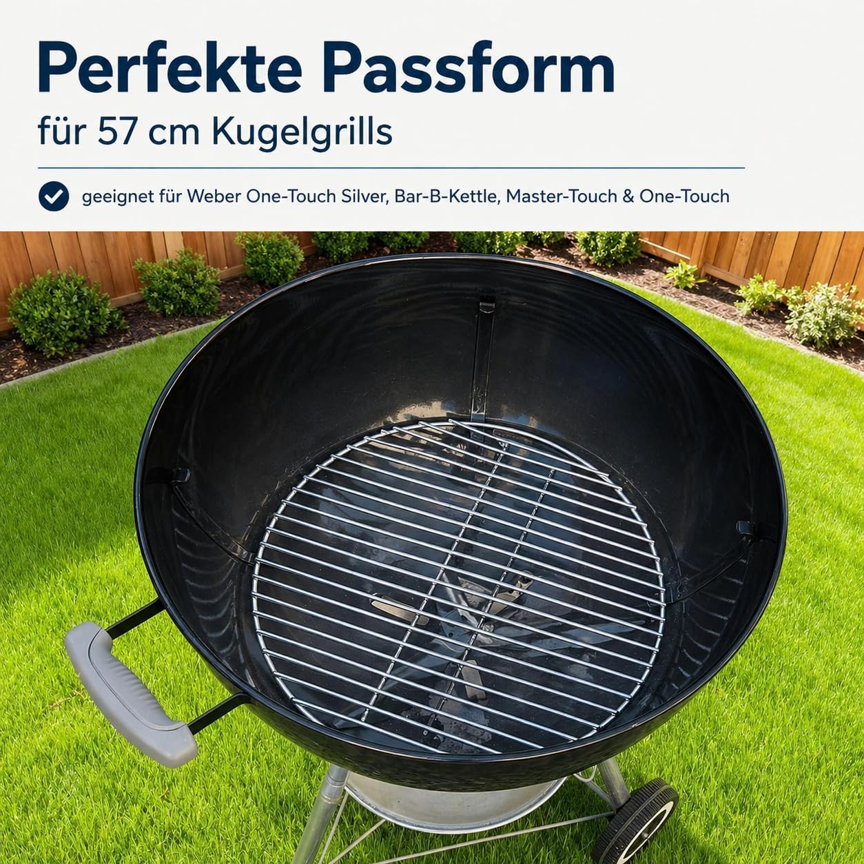 Detalle de Uniflasy 7441 43cm Charcoal Grate for Weber 57cm Kettle Grills