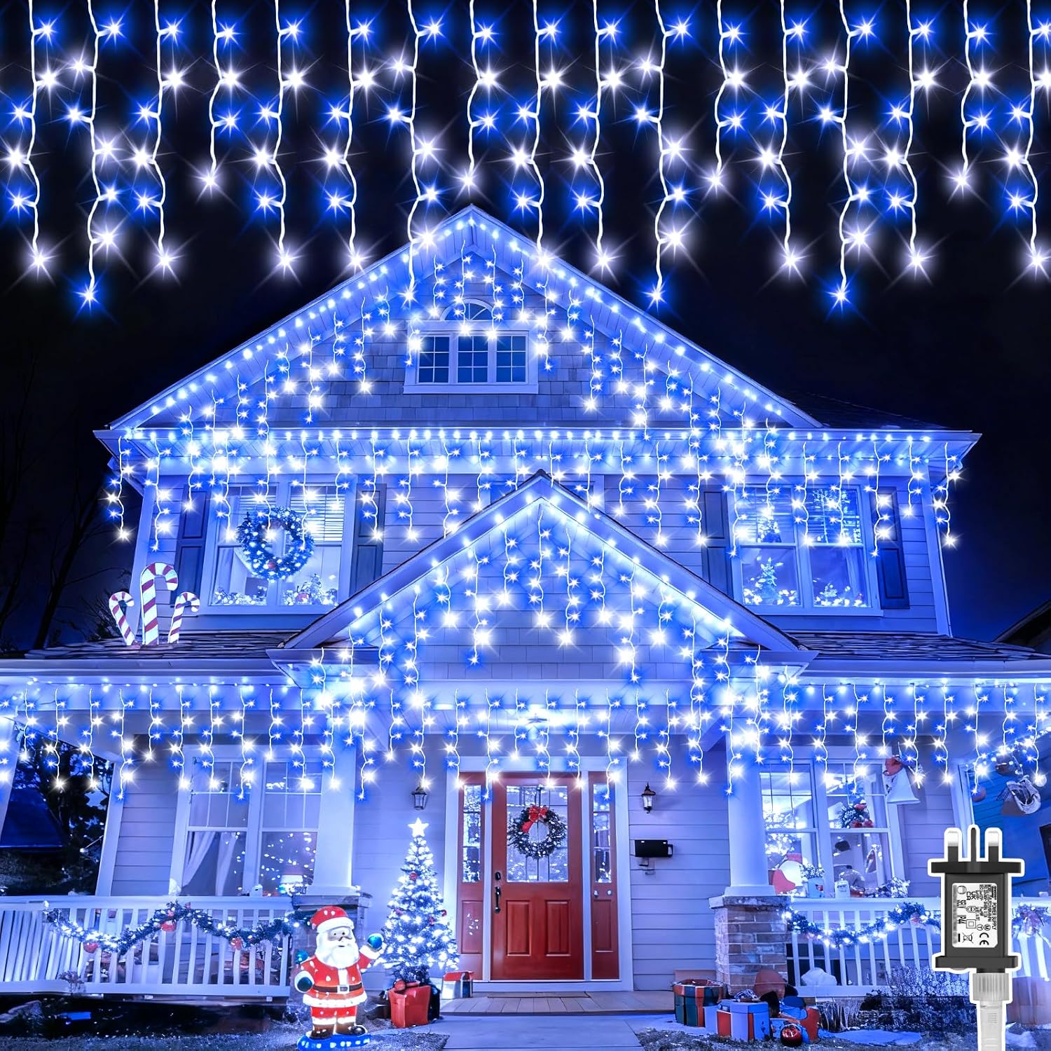 Detalle de cshare Icicle Lights Outdoor 20M 480 LEDs