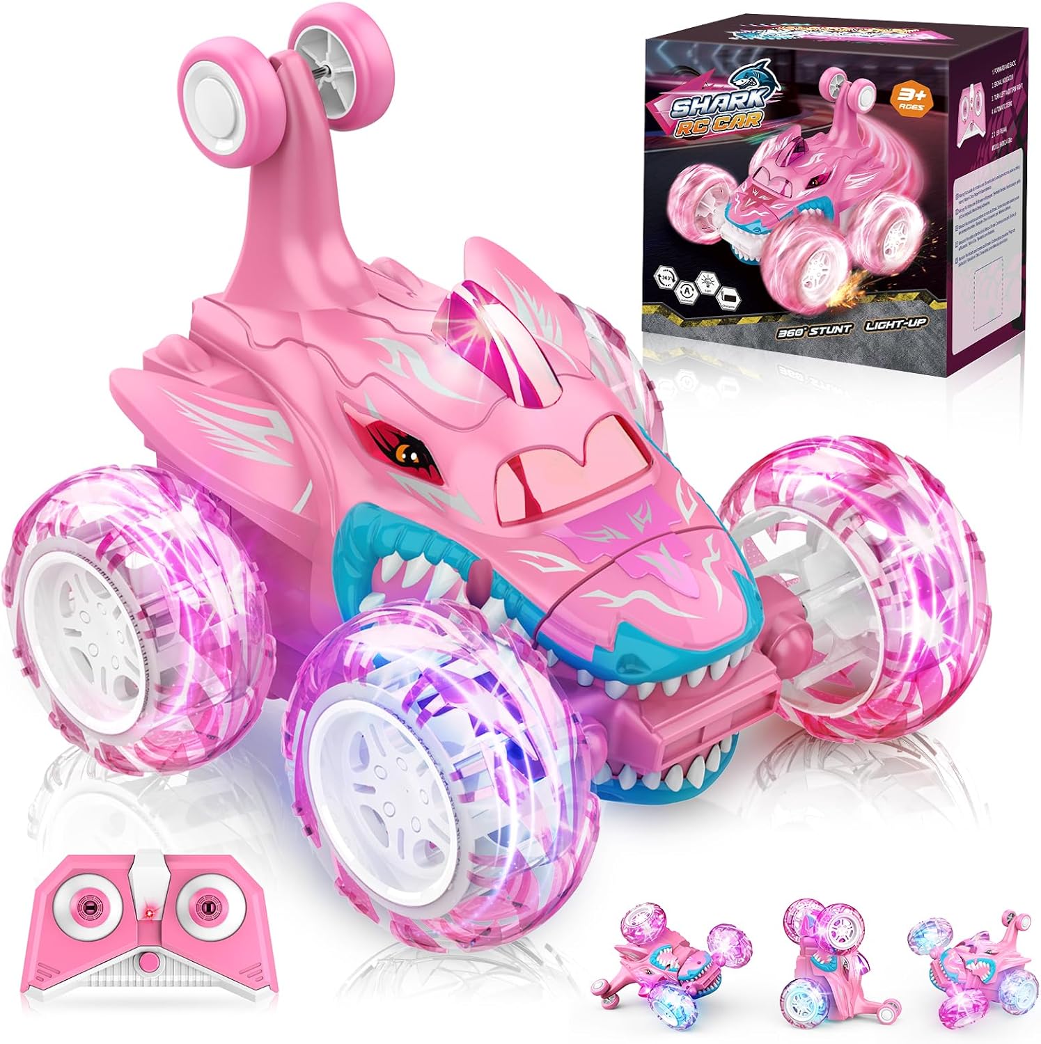 Thumbnail 6 de Dislocati LED Shark Monster Truck 2.4GHz Remote Control Car (3–8 Year Olds)