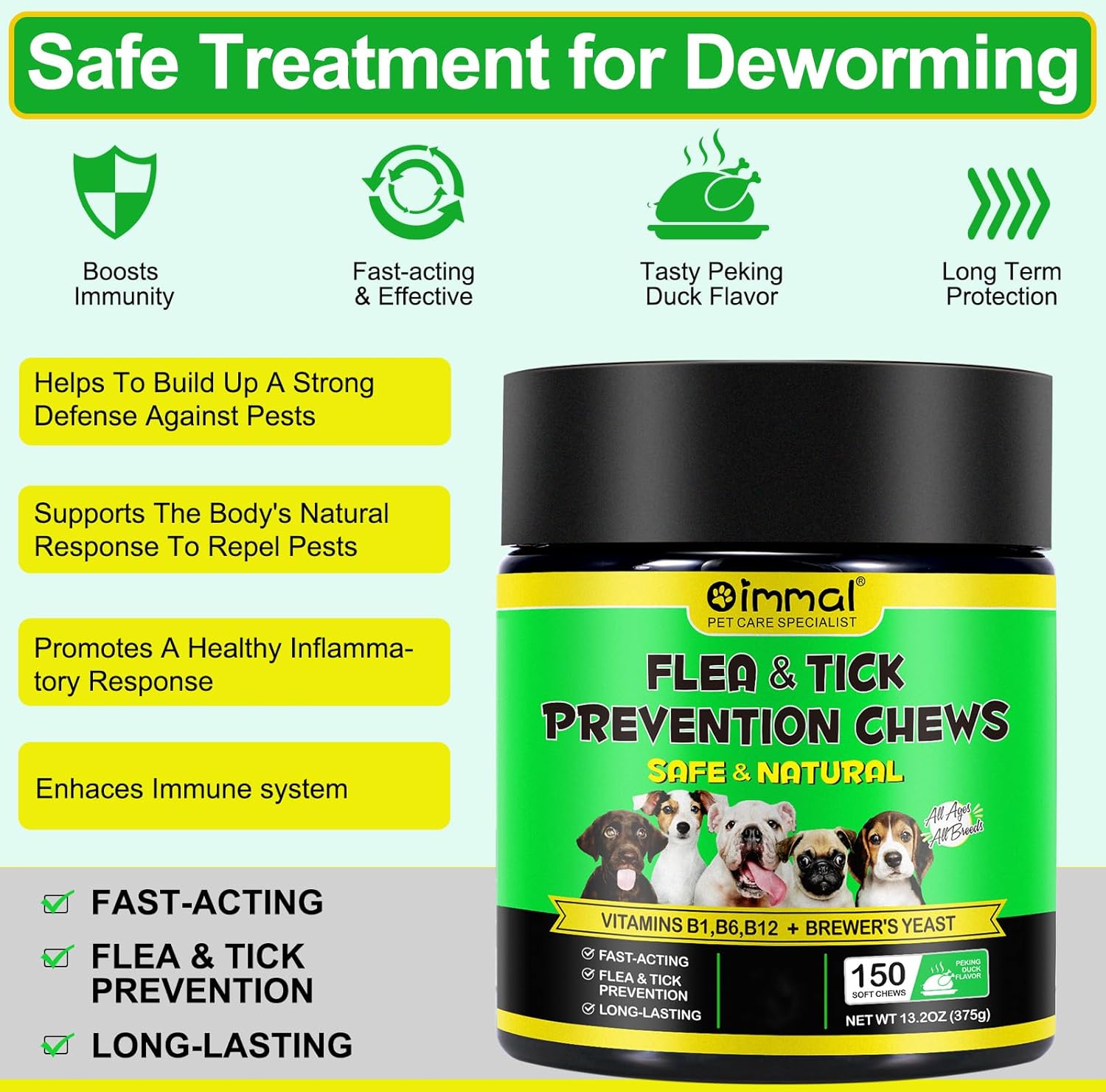 Detalle 2 de Natural Prevention for Dogs 150 soft chews