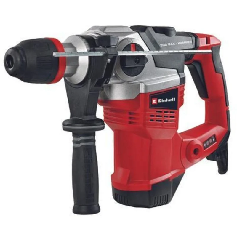Detalle de Einhell TE-RH 38 3F SDS Max 1050 W 9 J — Martillo perforador con maletín