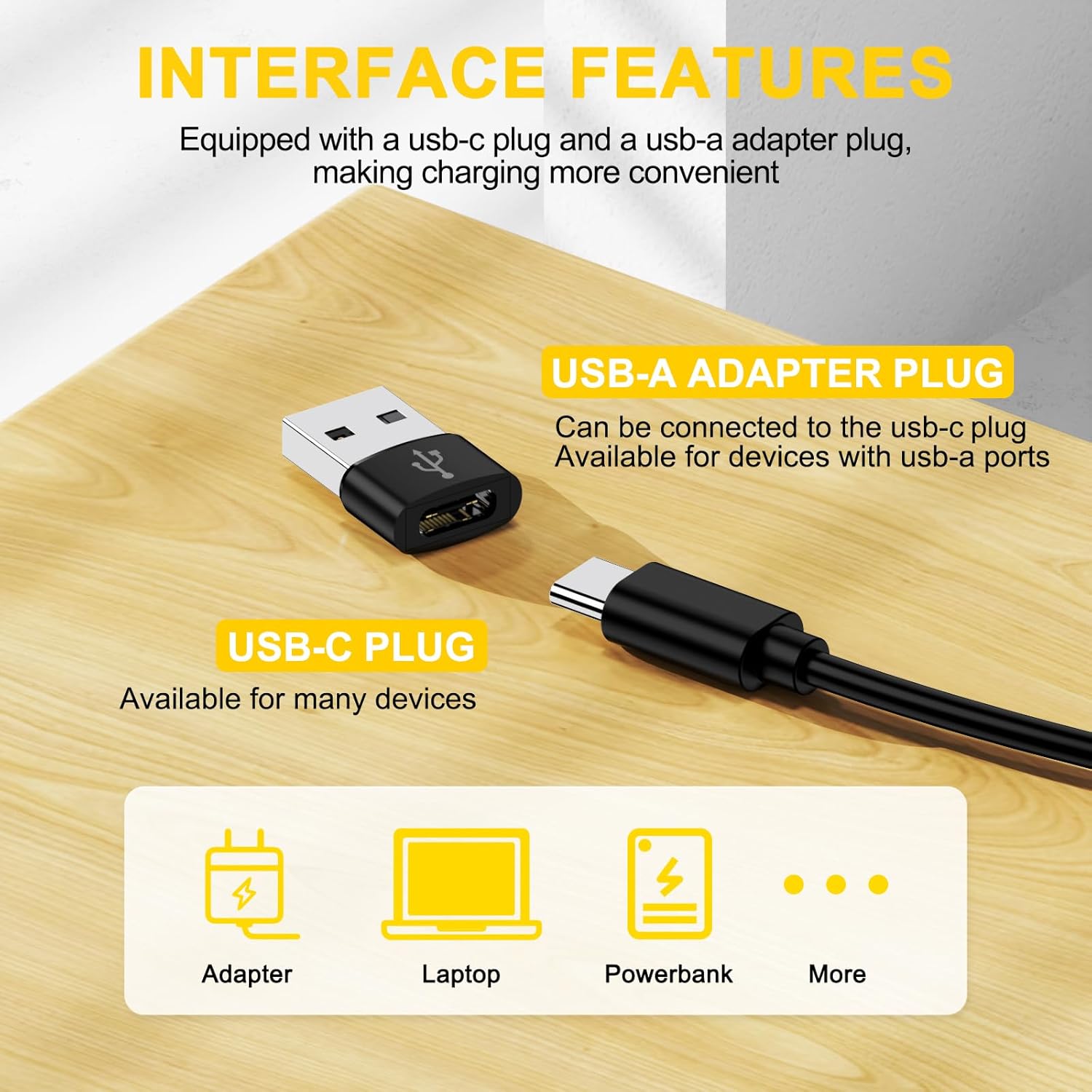 Thumbnail 2 de USB-C Charger for Samsung Galaxy Watch Series with Magnetic Dock (1m Cable, Type-C to USB-A) – Fits Galaxy Watch 7 Ultra, 6/6, 5/5 Pro, 4/4 Classic, 3 Active and more