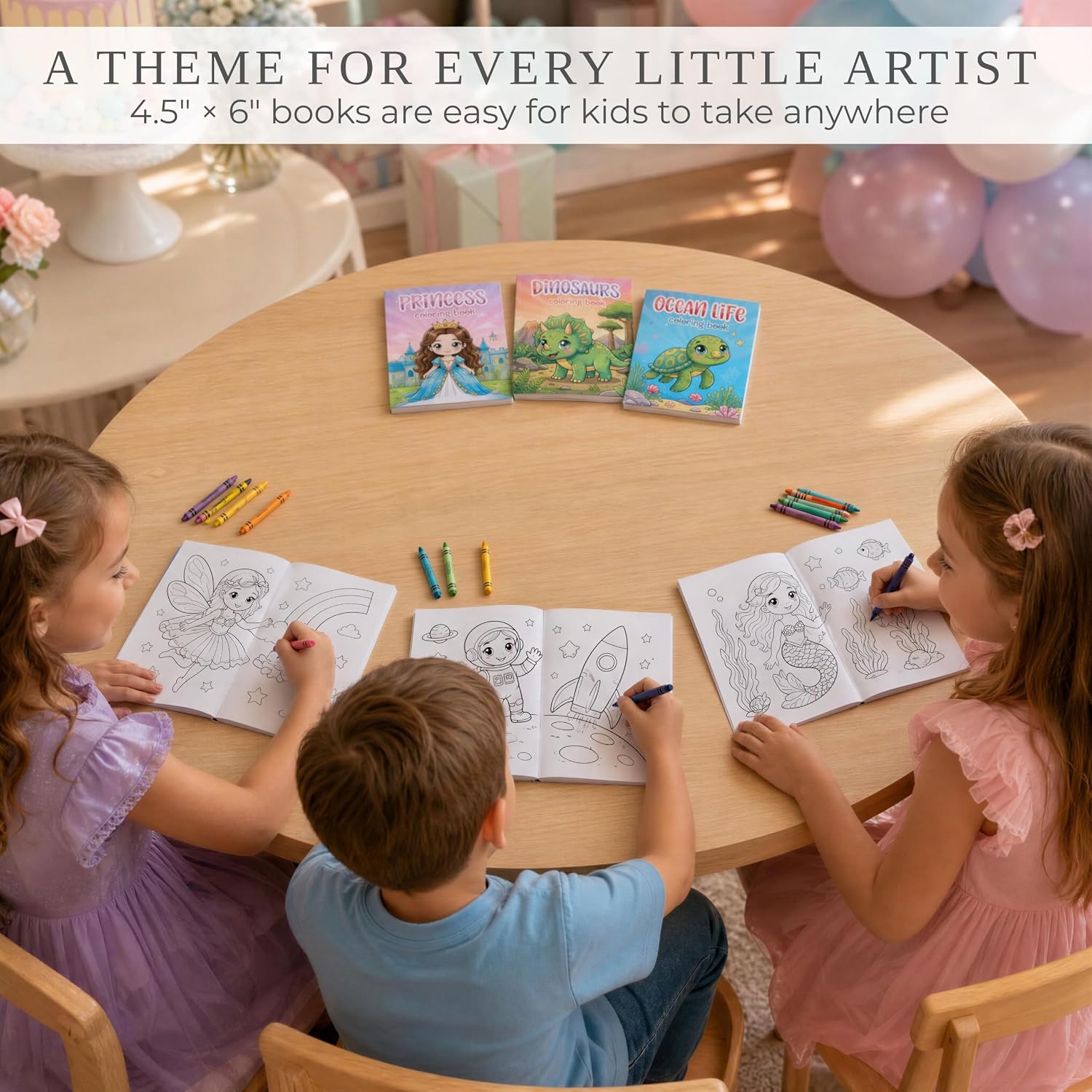 Thumbnail 6 de ZICOTO zic-minicolorb_25-254 Mini Coloring Books, Set of 20, 4.5 x 6 Inches