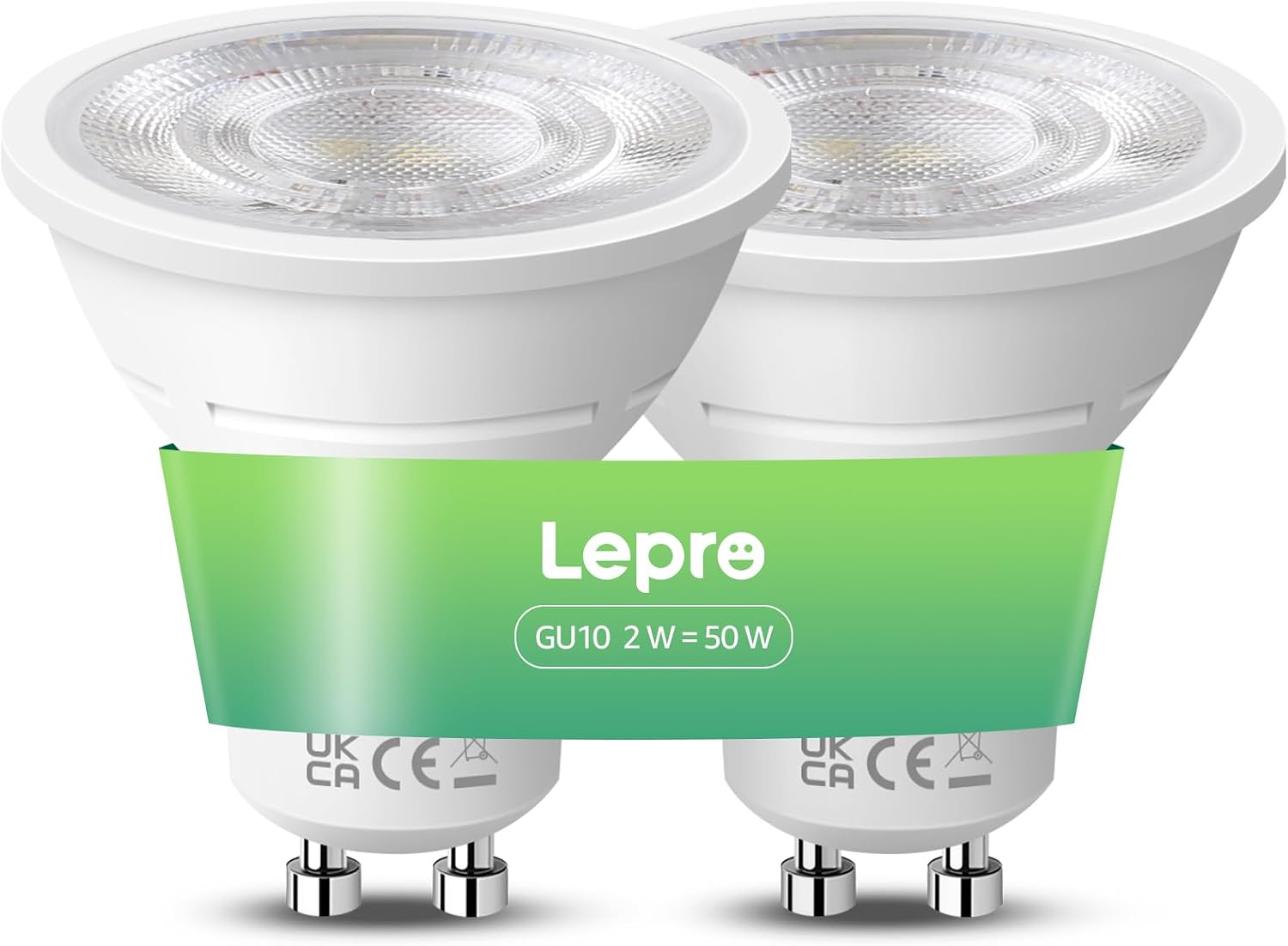 Detalle de Lepro GU10 LED 2W Neutralweiß 4000K