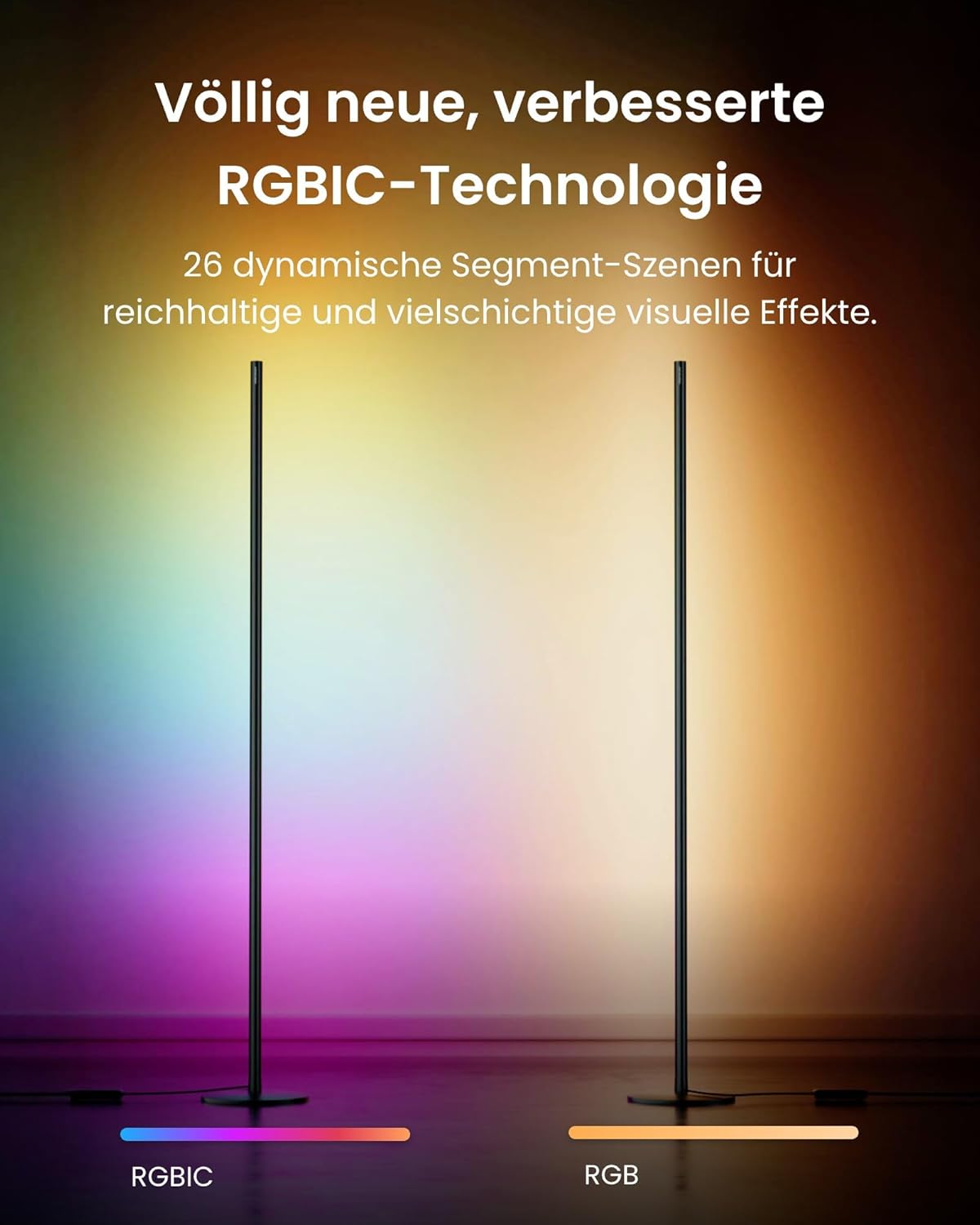 Thumbnail 2 de SwitchBot Matter RGBICWW Stehlampe 1200 lm
