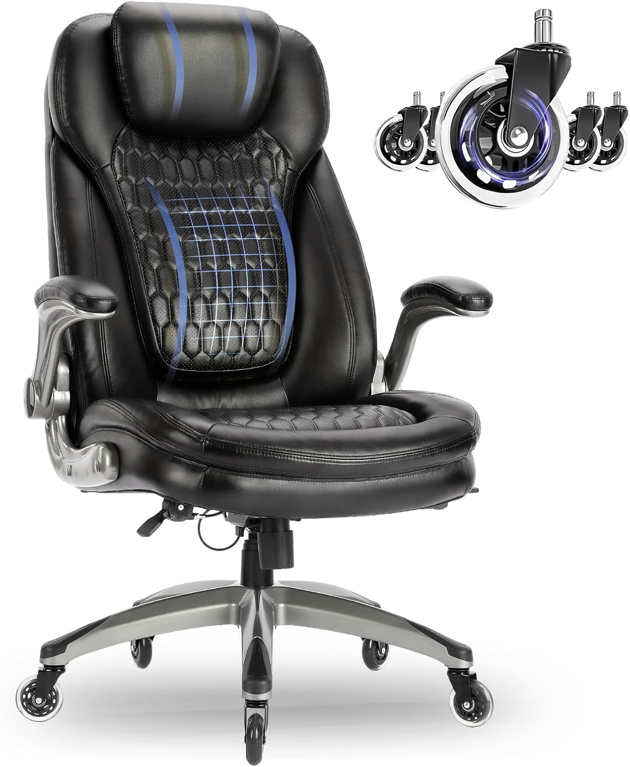 Detalle de COLAMY High Back Office Chair 137kg