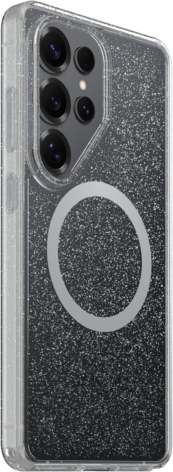Thumbnail 3 de OtterBox Galaxy S26 Ultra Symmetry Series Case - Stardust 4.0 (Clear) with MagSafe-Style Magnets and Raised Edges