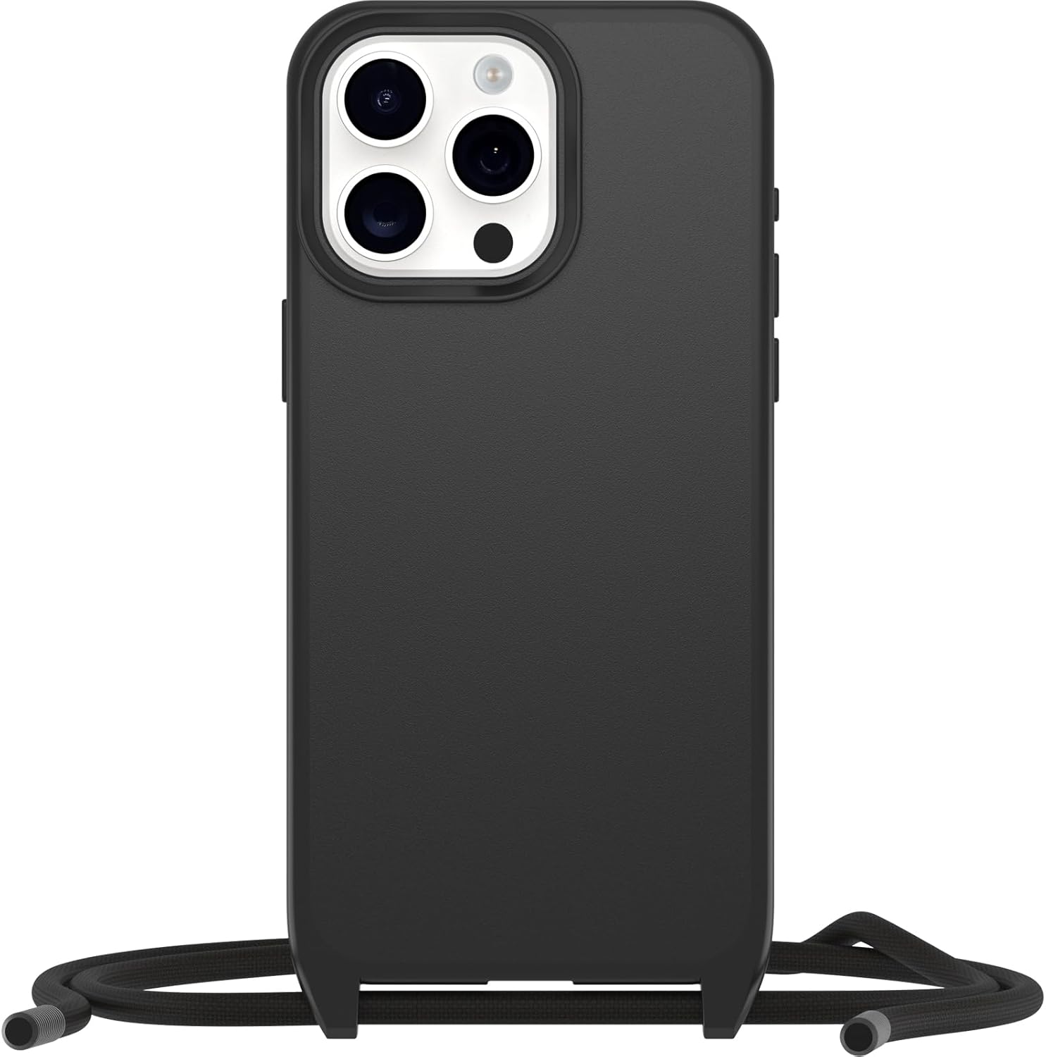 Detalle de OtterBox React Necklace Coque avec MagSafe pour iPhone 15 Pro Max — Protection ultraFine avec collier réglable