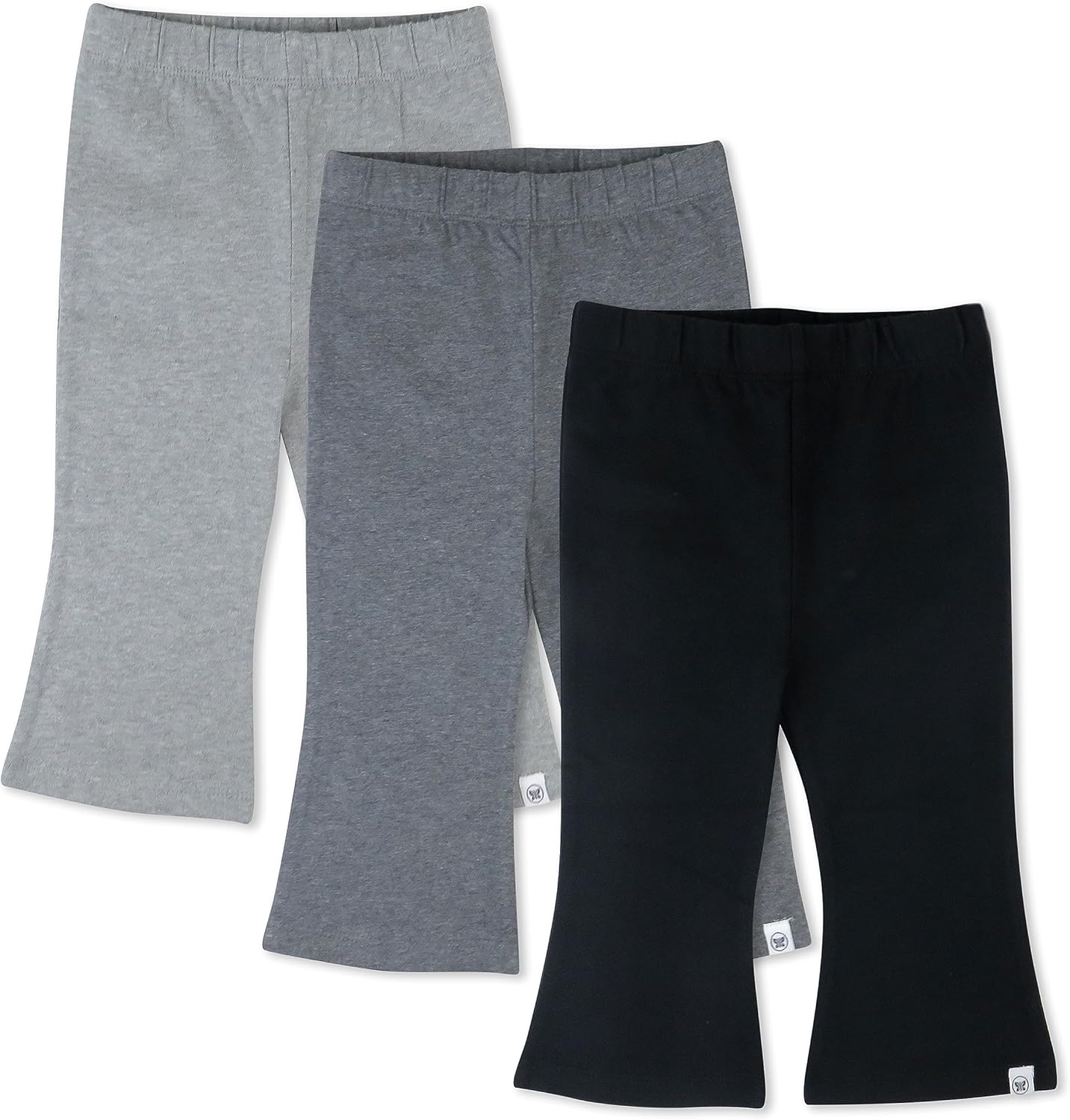 Detalle de HonestBaby Baby-Girls Multipack Leggings: Organic Cotton, Soft & Versatile