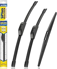 Detalle de 5 PLUS Silicone Windshield Wipers Set 26/19/14"