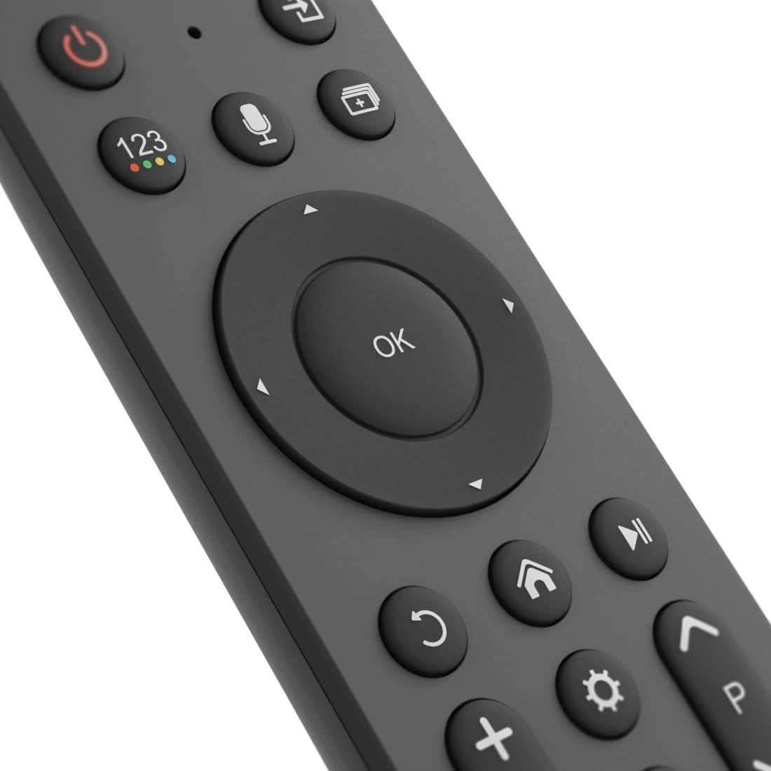 Detalle de Hama Bluetooth-Fernbedienung für Samsung Smart TV (Solar, Lernmodus, Streaming-Tasten, Multi View)