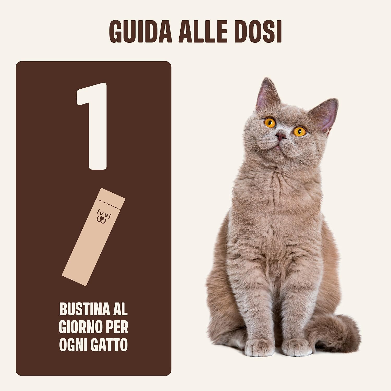 Detalle de ivvi Anti-Hairball Essenza per Gatti con malto, olmo rosso, inulina e psyllium (crema con vero tonno) 30x15g