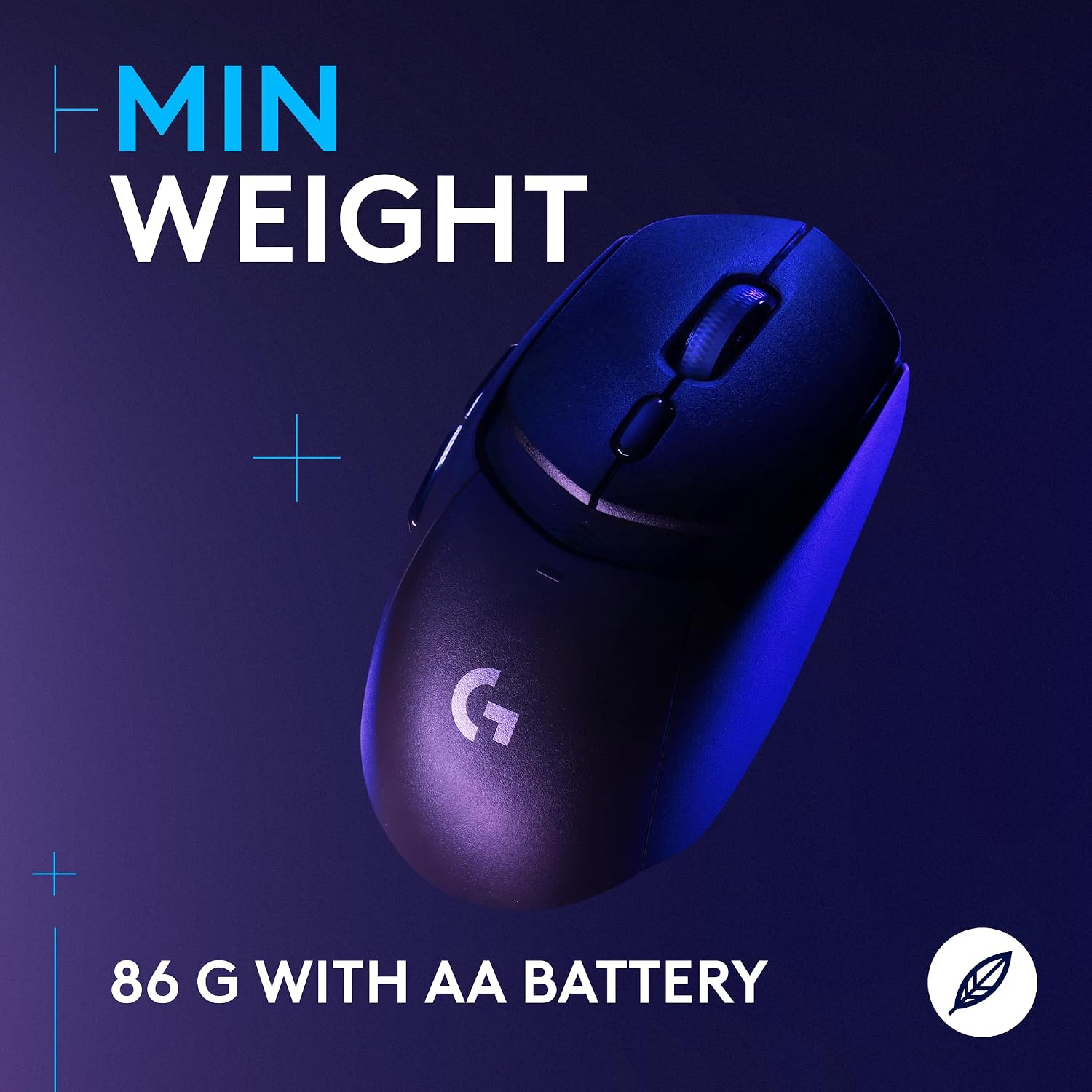 Detalle 1 de Logitech G G309 LIGHTSPEED Wireless Gaming Mouse (LIGHTFORCE Hybrid Switches, HERO 25K) - Black
