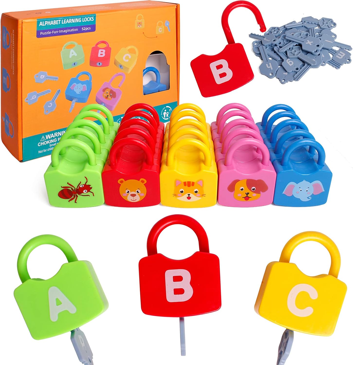Thumbnail 6 de Dinhon Kids Learning Locks Ages 3-5