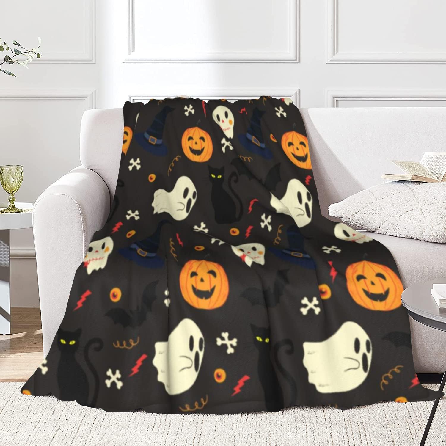 Detalle 2 de JOOCAR Flannel Throw Blanket 150x200 cm 🛋