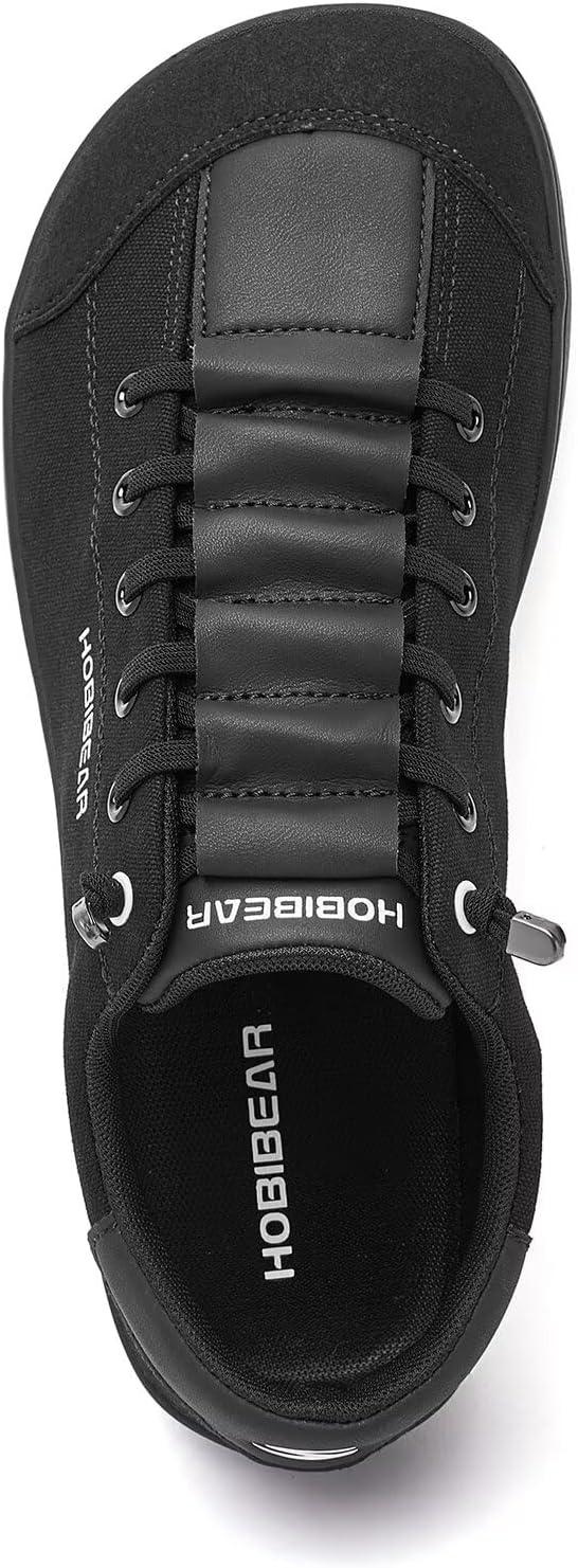 Detalle de HOBIBEAR Barefoot Minimalist Canvas Slip-On Shoes (Zero Drop, Wide Width)