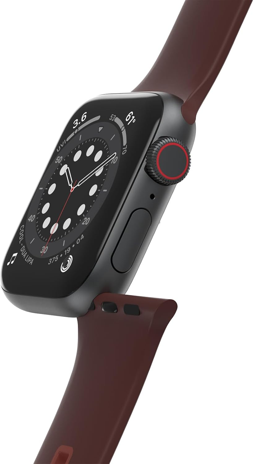 Detalle de OtterBox All Day Cinturino in Silicone per Apple Watch – Comfort e Resistenza per 44/45/46 mm