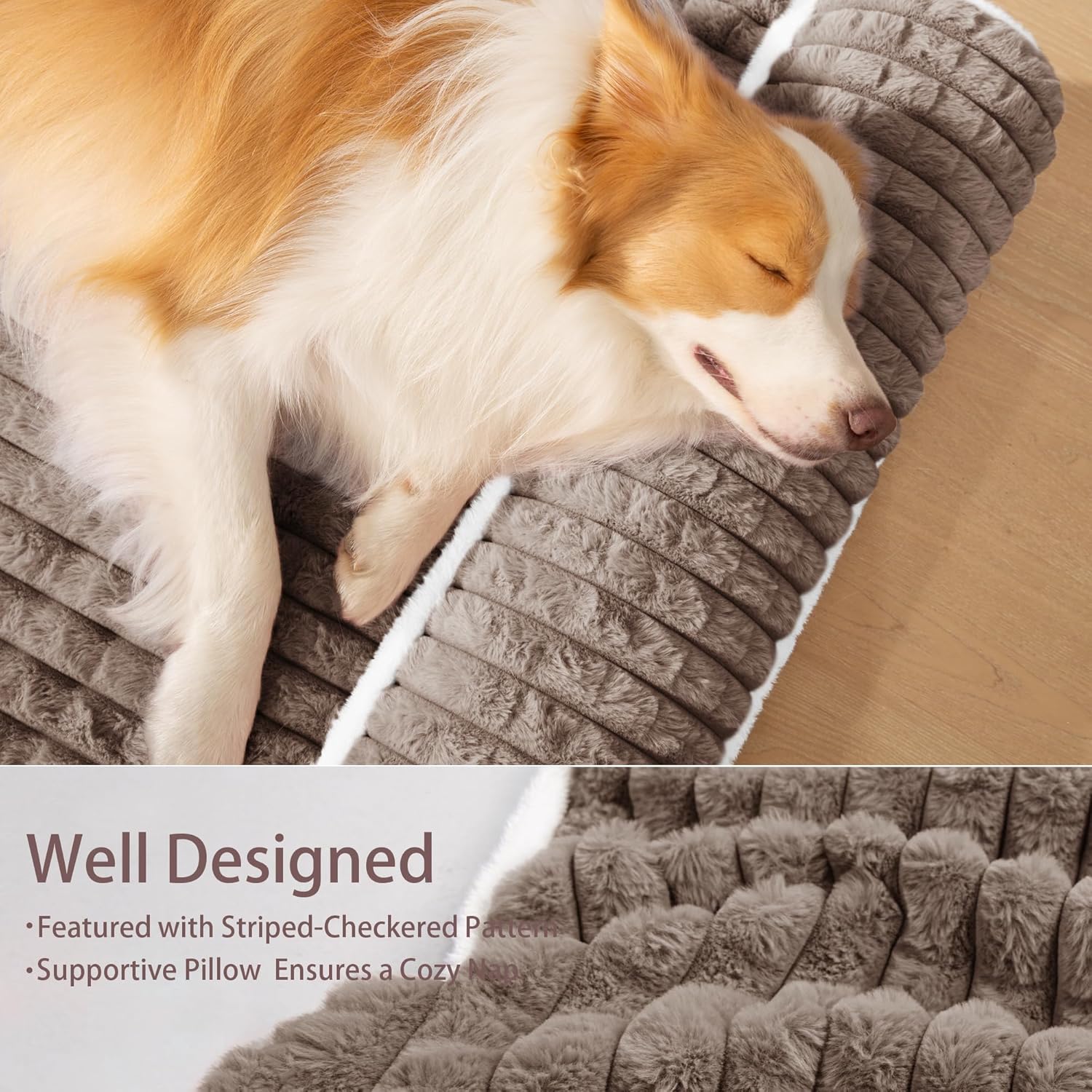Thumbnail 4 de Jolibean Orthopedic XL Dog Bed 106x71cm – Large, Waterproof, Washable Cover